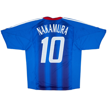 2004-06 Japan Authentic Home Shirt Nakamura #10 - 6/10 - (M)