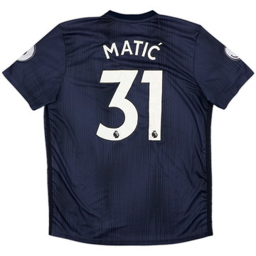 2018-19 Manchester United Third Shirt Matic #31 - 5/10 - (L)