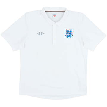 2010-11 England Umbro Polo Shirt - 8/10 - (XL)