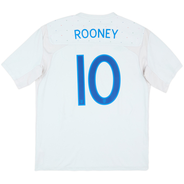 2010-11 England Home Shirt Rooney #10 - 5/10 - (XL)