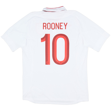 2012-13 England Home Shirt Rooney #10 (L)