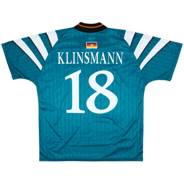 1996-98 Germany Away Shirt Klinsmann #18