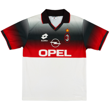 1995-96 AC Milan Lotto Training Shirt - 9/10 - (L)