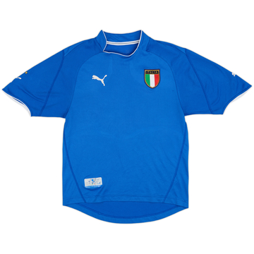 2003-04 Italy Home Shirt - 8/10 - (L.Boys)