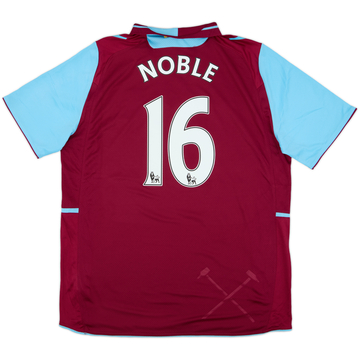 2012-13 West Ham Home Shirt Noble #16 (L)