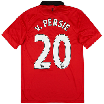 2013-14 Manchester United Home Shirt v.Persie #20 - 7/10 - (S)
