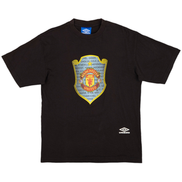 1999 Manchester United Umbro Cotton Tee - 9/10 - (L)