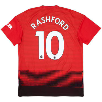 2018-19 Manchester United Home Shirt Rashford #10 (M)