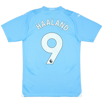 2024-25 Manchester City Home Shirt Haaland #9 - 10/10 - (S)