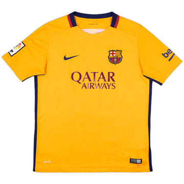 2015-16 Barcelona Away Shirt - 8/10 - (XL.Boys)