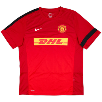 2013-14 Manchester United Nike Training Shirt - 10/10 - (XL)