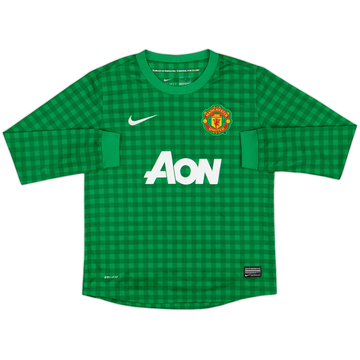 2012-13 Manchester United GK Shirt #1 - 8/10 - (M.Boys)