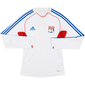 2011-12 Lyon adidas L/S Training Shirt - 6/10 - (S)