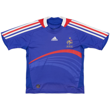 2007-08 France Home Shirt - 7/10 - (7-8 Years)