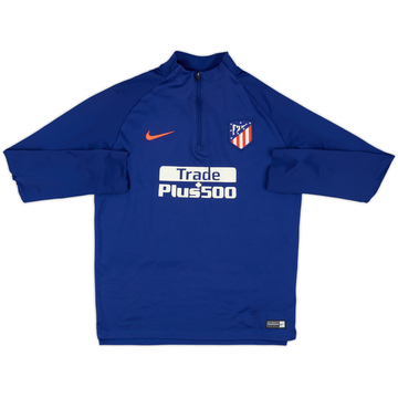 2020-21 Atletico Madrid Nike 1/4 Zip Training Top - 6/10 - (XL.Boys)