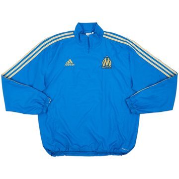 2011-12 Olympique Marseille adidas Drill Top - 8/10 - (M)