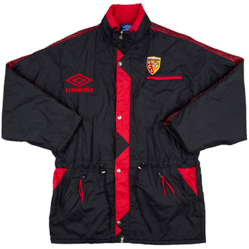 1996-98 Lens Umbro Padded Bench Coat - 8/10 - (XL)