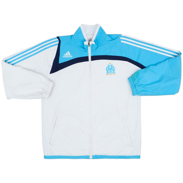 2007-08 Olympique Marseille adidas Track Jacket - 6/10 - (L)