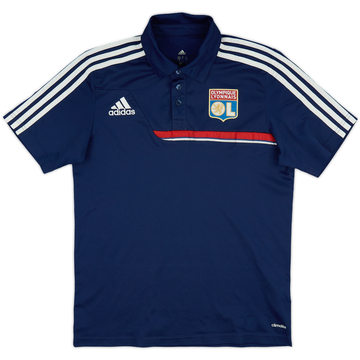 2012-13 Lyon adidas Polo Shirt - 8/10 - (S/M)
