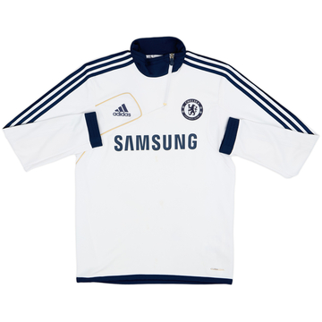 2012-13 Chelsea adidas 1/4 Zip Sweat Top - 6/10 - (M/L)