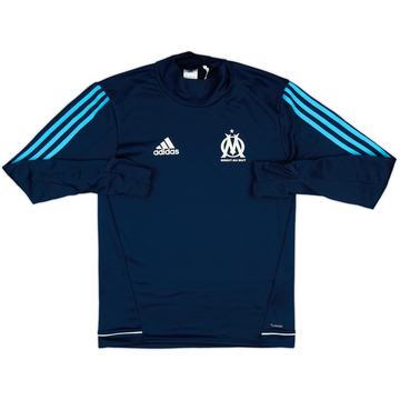 2017-18 Olympique Marseille adidas Sweat Top - 8/10 - (S)