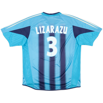 2004-05 Olympique Marseille Away Shirt Lizarazu #3 - 6/10 - (XL)