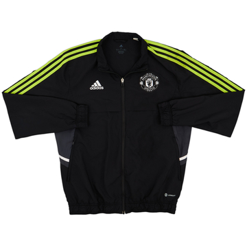 2022-23 Manchester United adidas Track Jacket - 10/10 - (M)