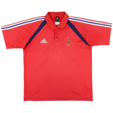 2004-05 France adidas Polo Shirt - 6/10 - (L/XL)