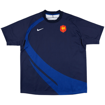 2007-08 France Rugby Home Shirt - 8/10 - (XXL)