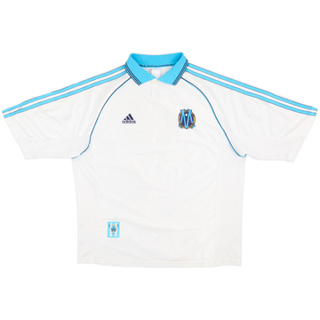 1998-99 Olympique Marseille Home Shirt - 4/10 - (XL)