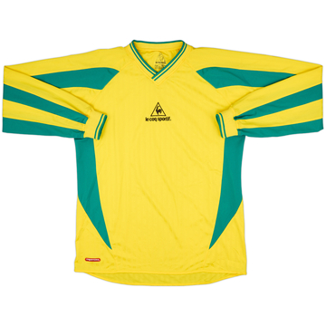 2000s Le Coq Sportif Template L/S Shirt - 7/10 - (XXL)