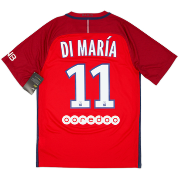 2016-17 Paris Saint-Germain Away Shirt Di Maria #11 (S)