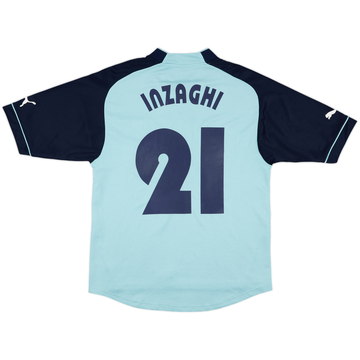2002-03 Lazio Third Shirt Inzaghi #21 - 8/10 - (M)