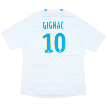 2010-11 Olympique Marseille Home Shirt Gignac #10 - 10/10 - (XXL)