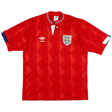 1988-89 England Away Shirt - 8/10 - (S)
