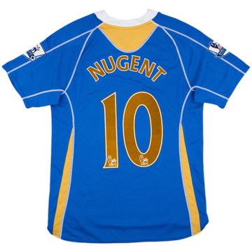 2007-08 Portsmouth Home Shirt Nugent #10 - 9/10 - (M)