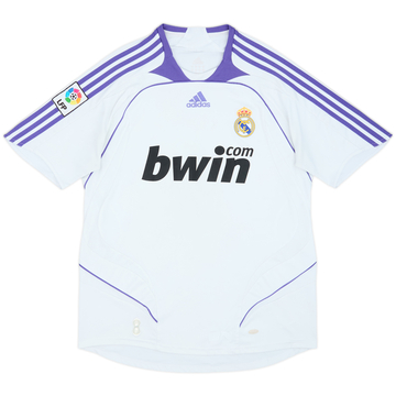 2007-08 Real Madrid Home Shirt - 7/10 - (M)