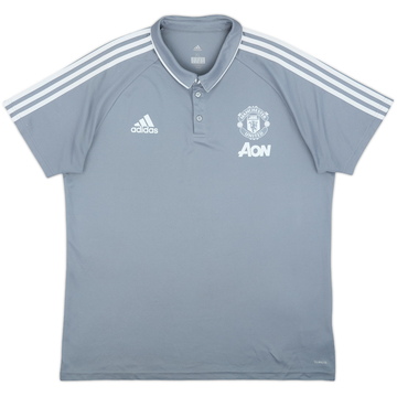 2017-18 Manchester United adidas Polo Shirt - 6/10 - (XL)