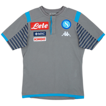 2019-20 Napoli Kappa Polo Shirt - 8/10 - (S)