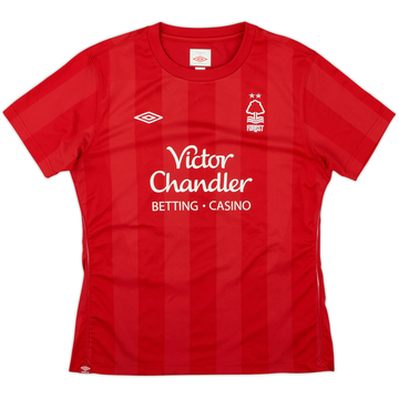 2010-11 Nottingham Forest Home Shirt - 9/10 - (Women's M)