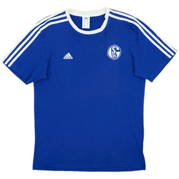 2013-14 Schalke adidas Cotton Tee - 7/10 - (M)