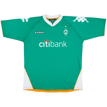 2007-08 Werder Bremen Home Shirt - 9/10 - (XXL)