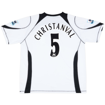 2006-07 Fulham Home Shirt Christanval #5 - 6/10 - (XL)
