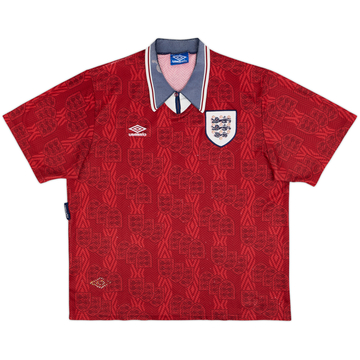 1993-95 England Away Shirt - 4/10 - (XXL)