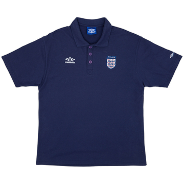 1998-00 England Umbro Polo Shirt - 7/10 - (XL)