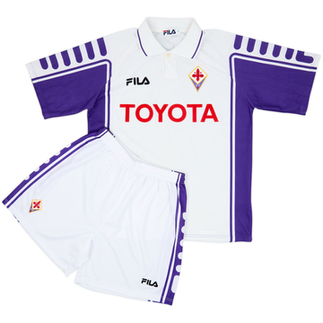 1999-00 Fiorentina Away Shirt & Shorts - 9/10 - (M)