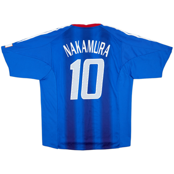 2004-06 Japan Authentic Home Shirt Nakaumura #10 - 7/10 - (XL)