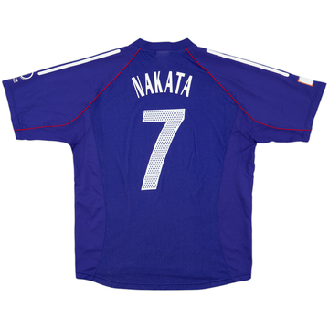 2002-04 Japan Home Shirt Nakata #7 - 10/10 - (XL)