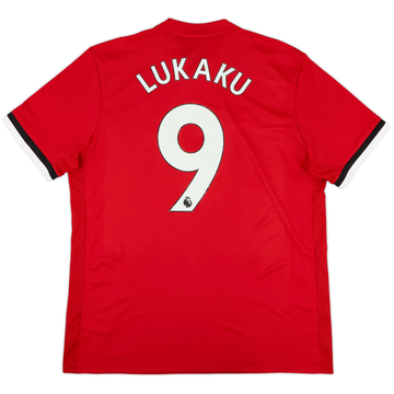 2017-18 Manchester United Home Shirt Lukaku #9 (L)