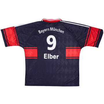 1997-99 Bayern Munich Home Shirt Elber #9 - 8/10 - (XXL)